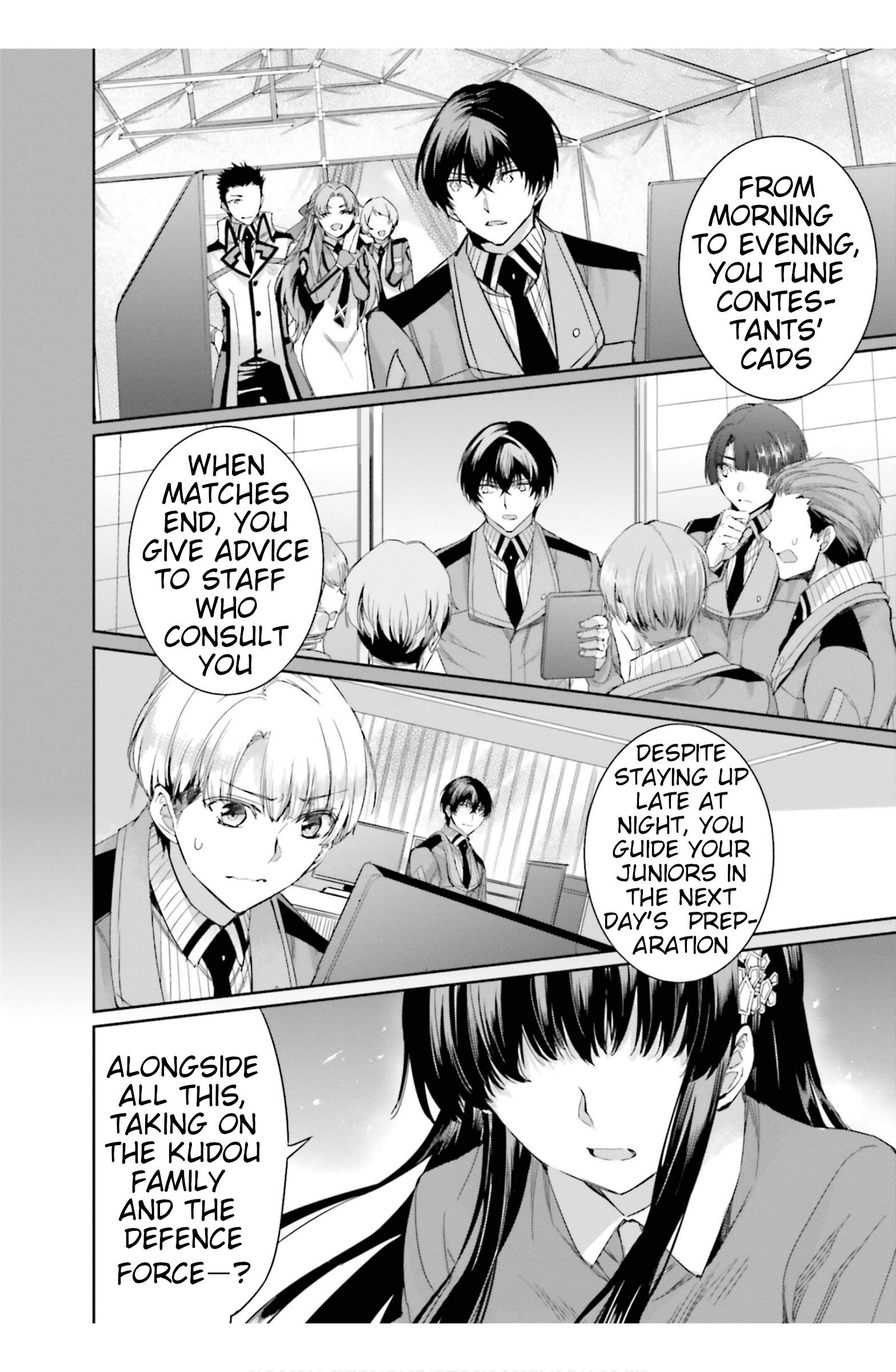 Mahouka Koukou no Rettousei - Steeplechase-hen Chapter 15 16